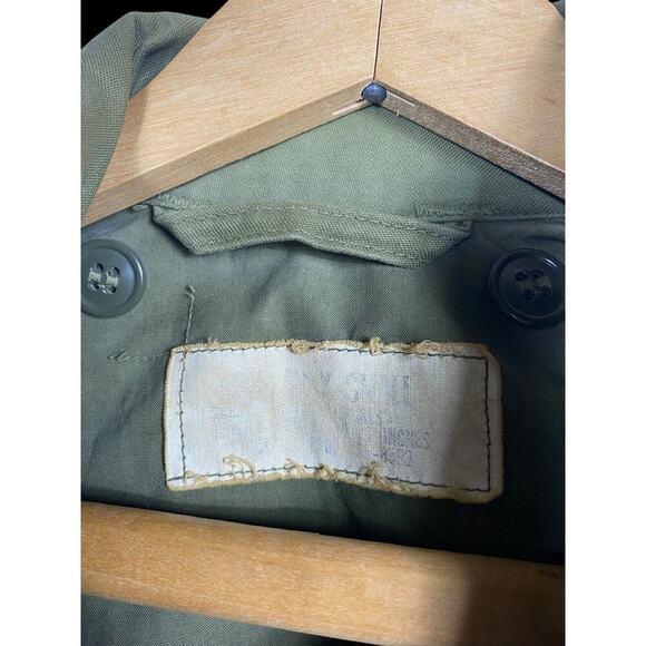 Vintage US Army Field Jacket M51 1958 Vietnam Size XS Oversized Vintage Green - Picture 11 of 16
